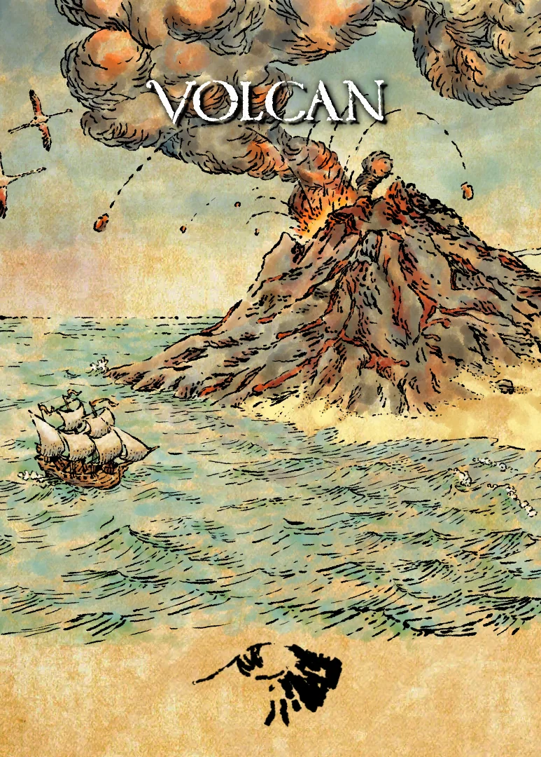 Carte indice - Volcan